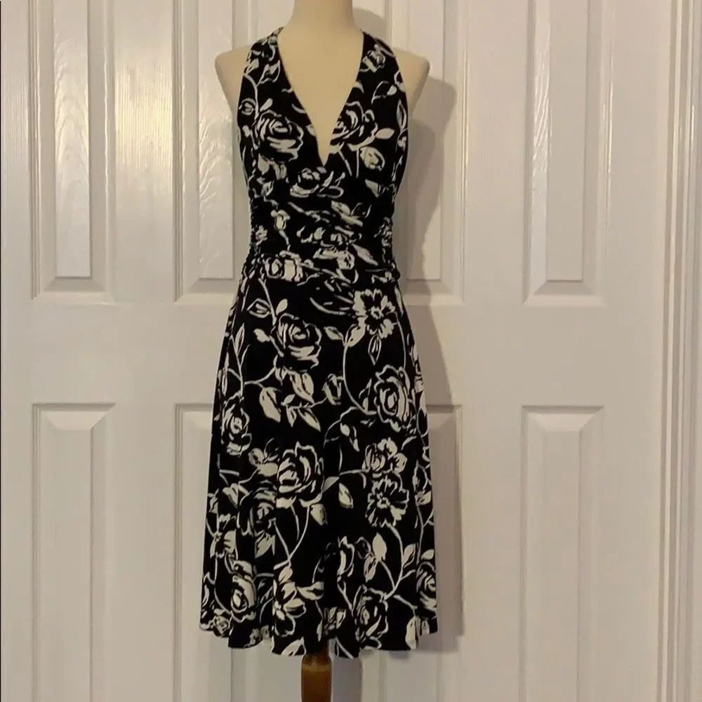 White House Black Market halter dress